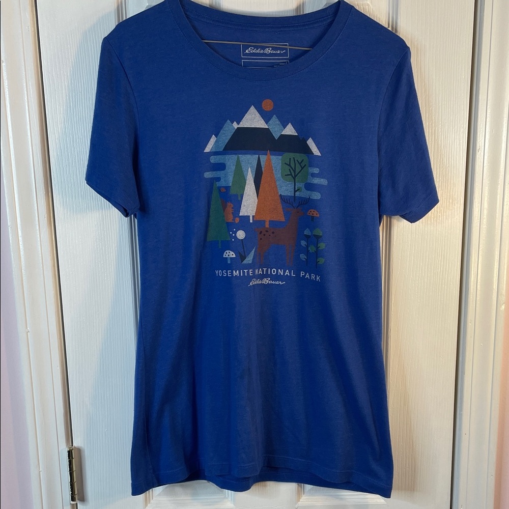Yosemite Eddie Bauer Blue Yosemite Graphic Tee